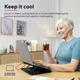 Підставка для ноутбуків Trust Cyclone Notebook Cooling Stand Black (TR17866) - изображение 6