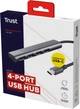 USB-C хаб Trust HALYX 4-PORT (TR24948) - зображення 11
