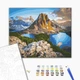 Картина по номерам Brushme Озера у скал горы 40x50 см BS21610 - изображение 2