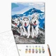 Картина за номерами Brushme Друзяки хаскі 40x50 см BS52389 - зображення 2
