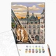 Картина за номерами Brushme Котяча ніжність в Парижі 40x50 см BS51773 - зображення 2