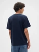 Футболка хлопковая мужская GAP 739316323 L Синяя (1159865351) - изображение 2