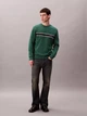 Свитшот на флисе мужской Calvin Klein 949793848 2XL Зеленый (1159865604) - изображение 3