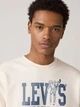 Свитшот на флисе утепленный мужской Levi`s 640390855 2XL Молочный (1159863893) - изображение 3