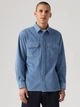 Рубашка вельветовая мужская Levi`s 316190264 L Голубая (1159911875) - изображение 1