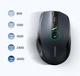 Беспроводная мышь UGREEN MU006 Bluetooth 5.0 + 2.4G, 4000 DPI, 6 бесшумных кнопок, эргономичная для ноутбука, ПК и MacBook - изображение 7