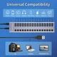USB хаб Acasis HS-716MG USB 3.2 Gen 2 з блоком живлення 16 портів hub концентратор алюмінієвий - зображення 4