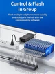 USB хаб Acasis HS-716MG USB 3.2 Gen 2 з блоком живлення 16 портів hub концентратор алюмінієвий - зображення 9