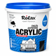 Эмаль акриловая универсальная Rolax Acrylic снежно-белая глянцевая 1 л - изображение 1