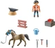 Іграшковий набір Playmobil Horses of Waterfall Коваль Бен і Ахіллес (4008789713575) - зображення 2