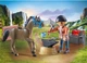 Іграшковий набір Playmobil Horses of Waterfall Коваль Бен і Ахіллес (4008789713575) - зображення 4