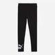 Підліткові лосини для дівчинки Puma Essentials 2 Color No.1 Logo 68607355 158-164 см Black/Light Lavender (4070033304136) - зображення 2