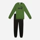 Детский спортивный костюм (свитшот + штаны) для мальчика Puma Essentials No.1 Logo 68972169 122-128 см Earthy Green (4070033471036) - изображение 4