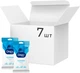 Упаковка влажных салфеток Daily Fresh Aquamarine универсальные 7 пачек по 15 шт (42228101) - изображение 1