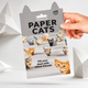 Набор 3D оригами Коты бумажное оригами 50 шт - изображение 3