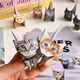 Набор 3D оригами Коты бумажное оригами 50 шт - изображение 10