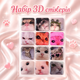 Объемные 3D стикеры котики 12 шт, Cat 3D Stickers - изображение 1