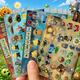 Стикеры Зомби против растений 250 шт, 8 листов А5 10,5х15 см, Plants vs Zombies - изображение 10