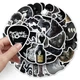 Стикеры готические черные 50 шт, Gothic Stickers - изображение 6