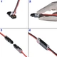 Коннектор для проводов разъемный 2 Pin 10A 36V 0,35–0,75 мм², 25 пар (50 шт.) - изображение 6