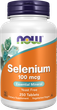 Suplement diety Now Foods Selen 100 mcg 250 tabletek (733739014825) - obraz 1