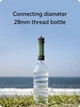 Портативний фільтр для води туристичний похідний Water Filter Straw на 8000 л Помаранчевий - зображення 11