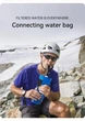 Портативний фільтр для води туристичний похідний Water Filter Straw на 8000 л Помаранчевий - зображення 12