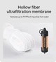 Портативний фільтр для води туристичний похідний Water Filter Straw на 8000 л Помаранчевий - зображення 14