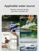 Портативний фільтр для води туристичний похідний Water Filter Straw на 8000 л Помаранчевий - зображення 13