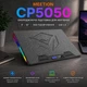 Столик для ноутбука с регулировкой высоты с RGB-подсветкой, Подставка с большим вентилятором - изображение 1