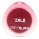 Кремові рум'яна ZOLA CREAM BLUSH SOFT BERRY - изображение 2
