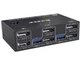 Displayport KVM-переключатель 2 монитора 2 компьютера 4K@144 Гц - изображение 1