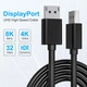 Displayport KVM Switch 1 монитор 2 компьютера с кабелем 8K60Hz - изображение 5
