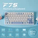 Клавиатура Aula f75 sea blue - изображение 2