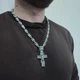 Серебряная цепочка с крестиком Meridian 925 пробы 5136+Кр0212 - изображение 3