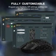 Игровая мышь ATTACK SHARK R5 Ultra Black (PAW3950MAX, 8000Гц, 39г, 2.4G/Bluetooth/USB-C) - изображение 7