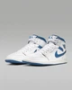 Кроссовки мужские Jordan 1 Mid White 46 Білий FN5215-141 - изображение 5