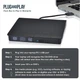 Внешний оптический привод ROOFULL ECD819-SU3 USB 3.0 Type-C - изображение 2