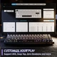 Механическая игровая клавиатура ATTACK SHARK X68 HE Gray gradient (Moonlit night) | Серая | Rapid, магнитные переключатели RGB - изображение 7