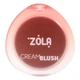 Кремові рум'яна ZOLA CREAM BLUSH NUDE CAMELLIA - изображение 2