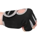 Рукавички спортивні для фітнесу та силових тренувань Fitness Basics BC-893 Розмір XL Чорно-сірі - зображення 2