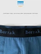 Мужские трусы боксеры Berrak спортивная резинка XL индиго (джинс) (артикул 4476) - изображение 4