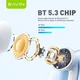 Навушники BAVIN BAVIN-81 Hi-Res LCD Tough White - зображення 5