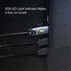 Кабель мультимедийный USB-C to HDMI M 1.8m 8K 60Hz LED RGB J5create (JCC157-N) - изображение 2