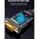 Кабель для передачі даних USB to COM M 2.0m DB9 RS-232 CR104 black Ugreen (20222) - зображення 6