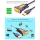 Кабель для передачі даних USB to COM M 2.0m DB9 RS-232 CR104 black Ugreen (20222) - зображення 8