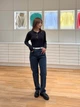 Женское боди AIRism UNIQLO с длинным рукавом 1161338483 (Черный XS) - изображение 5