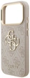 Etui na smartfon Guess 4G Big 4G Classic Logo Big Strap Metal Buttons do Apple iPhone 17 Pro Pink (3666339488888) - obraz 6