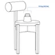 Стілець ІКЕА IKEA PS 2026 Knäbäck яскравозелений (50617967) - зображення 7