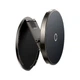 Магнитный металлический держатель-подставка Baseus PrimeTrip VX1 Versatile Travel Magnetic Phone Holder Round Black + магнитное кольцо - изображение 1